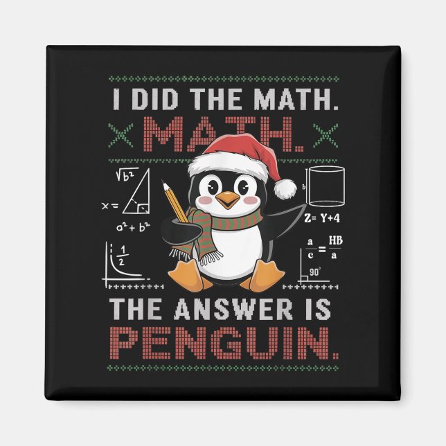Imã Engraçado Eu Ter Feito Matemática A Resposta É Pen (Frente)