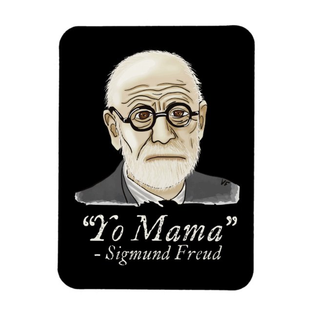 Ímã Engraçado Freud Psychology Magnet (Vertical)