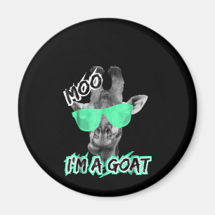 Imã Engraçado Girafa Moo Sou Um Presente De Animal De