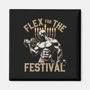 Imã Engraçado Hanukkah Jewish Gyout Festival Flex