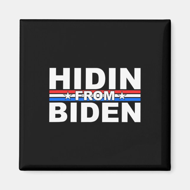 Imã Engraçado Hidrino de Biden - Anti Joe - Trump (Frente)