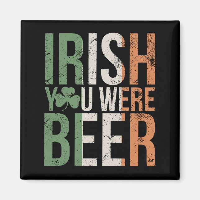 Imã Engraçado Irish Beer Lover (Frente)