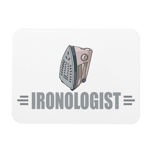 Ímã Engraçado Ironing (Horizontal)