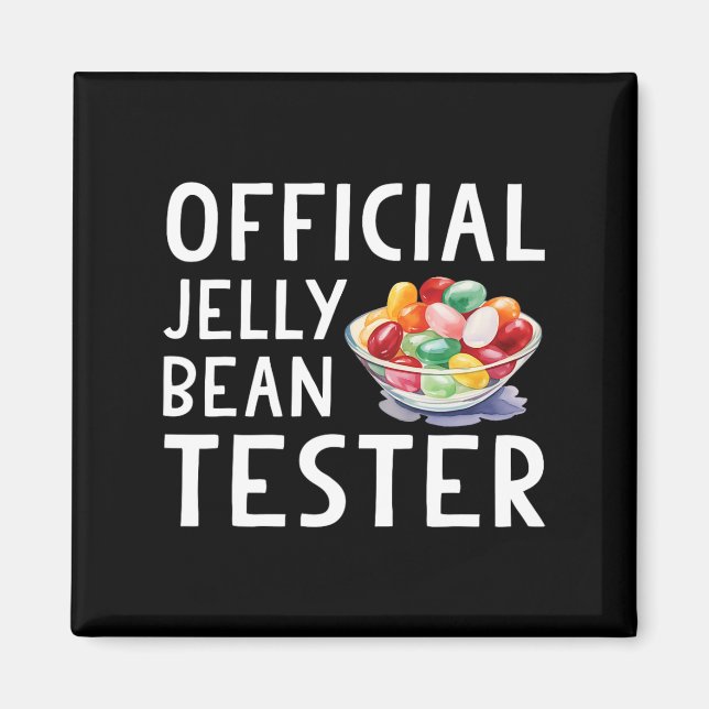 Imã Engraçado Jelly Beans Páscoa Candy Oficial Jelly B (Frente)