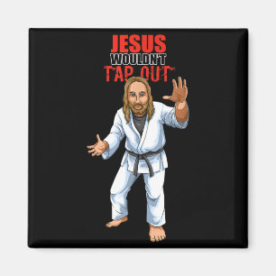 Imã Engraçado Jesus de Jiu Jitsu Brasileiro BJJ