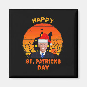 Imã Engraçado Joe Biden Rua Patrick Christmas Joe Bide
