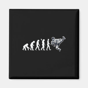 Imã Engraçado Karate Evolution Artes Marciais Lover Ka