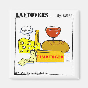 Imã Engraçado Limburger Laftovers De Cartoons De Quei