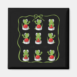 Imã Engraçado Lizard Lizard Animal Button Meme