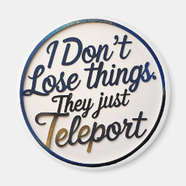 Imã Engraçado Magnet ADHD - Humor Neurodivergente, Qui