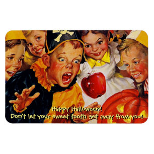 Ímã Engraçado Magneta Doce do Halloween do século Médi