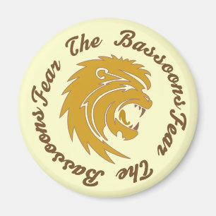 Imã Engraçado Medo da Bassoon