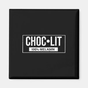 Imã Engraçado Melanina Chocolate História Negra Junta