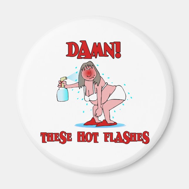 Imã Engraçado Menopause (Frente)