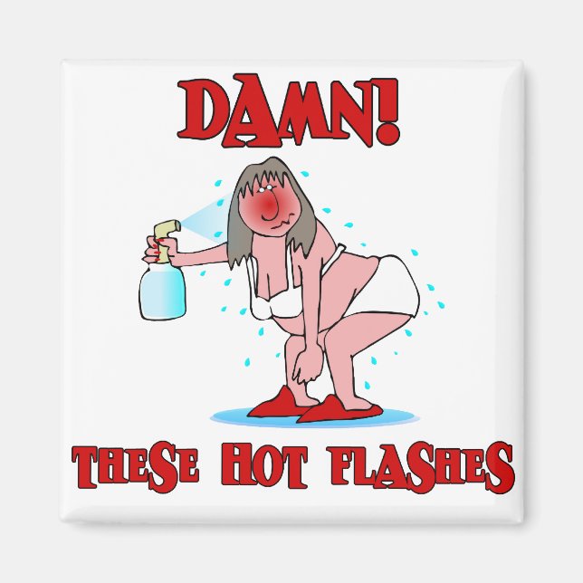 Imã Engraçado Menopause (Frente)