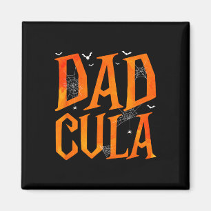 Imã Engraçado Mens Dadcula Halloween Pai Costume Momst