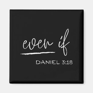 Imã Engraçado Mesmo Se Daniel 3_18 Religioso Cristão
