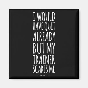 Imã Engraçado! Meu Treinador Me Assusta Engraçado Gym 