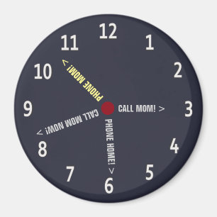 Imã Engraçado Moveout Chamar Texto Personalizado de Me