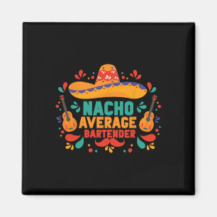 Imã Engraçado Nacho Médio Cinco De Mayo Mexicano