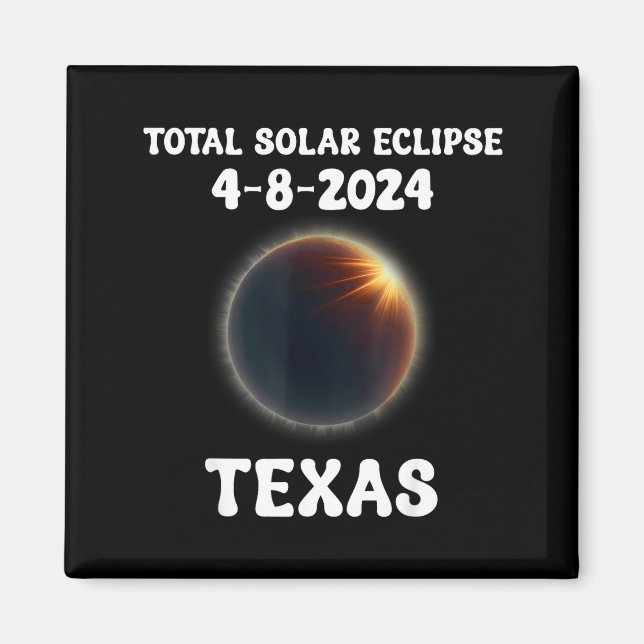 Imã Engraçado No Eclipse Total do Sol Duas Vezes na Vi (Frente)