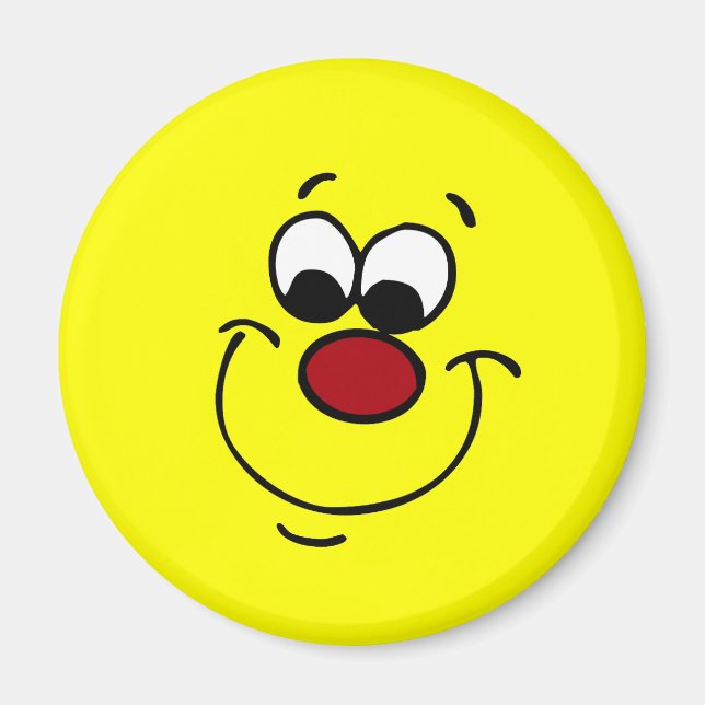 Imã Engraçado no rosto (Frente)