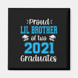 Imã Engraçado Orgulho Lil Irmão De 2021 Formandos
