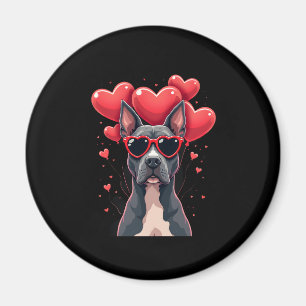Imã Engraçado Pai de Cachorro Dia de os namorados Pitb