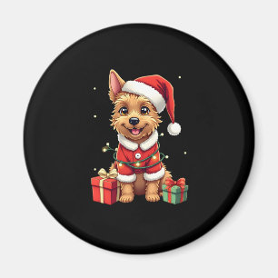 Imã Engraçado Papais noeis de Iluminação Xmas Fronteir