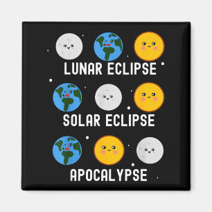 Imã Engraçado Para Eclipse Solar 04 08 24