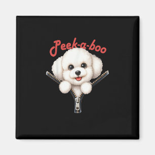 Imã Engraçado - Peekaboo Halloween