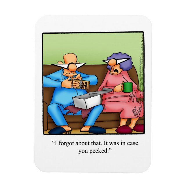 Ímã Engraçado Pequim Antes Do Presente De Magneta De H (Vertical)