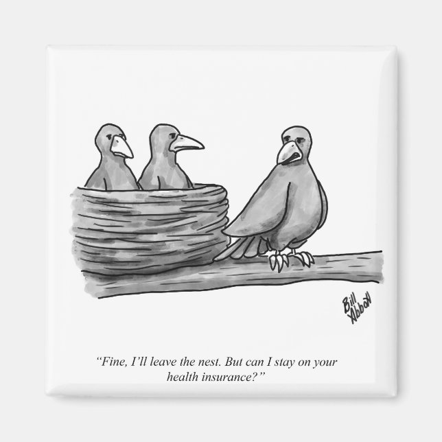 Imã Engraçado Percentual Vazio Nester Parentalidade Hu (Frente)