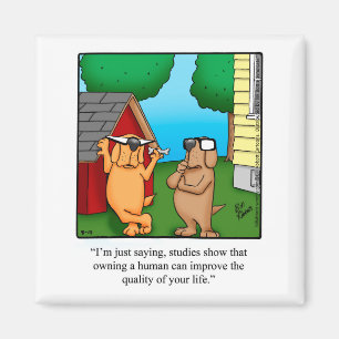 Imã Engraçado Pet Dog Humor Magnet Gift