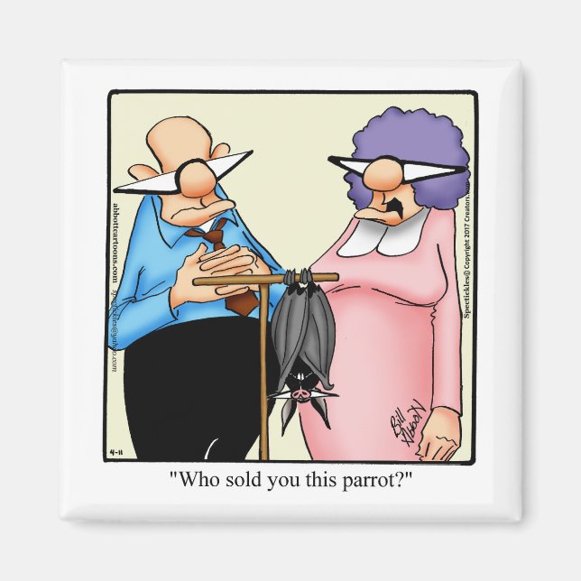 Imã Engraçado Pet Humor Magnets (Frente)