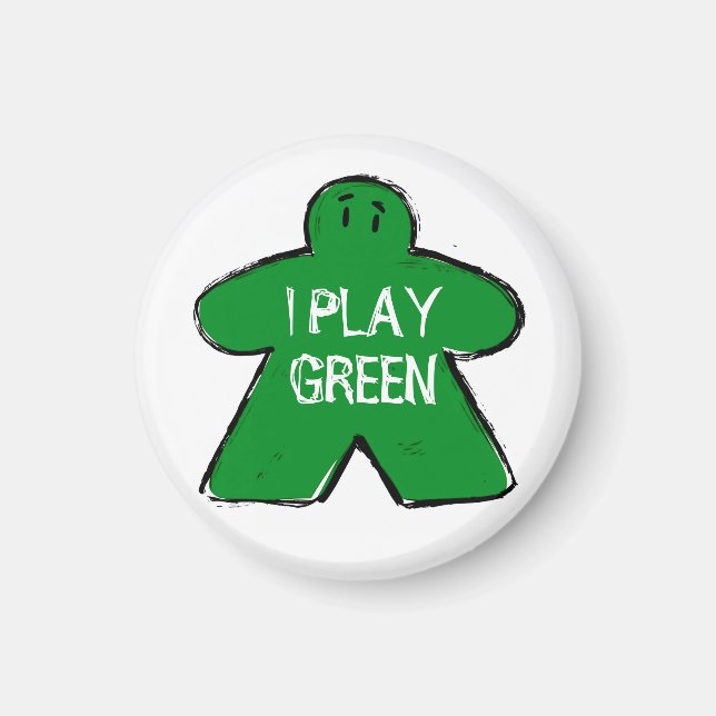 Imã Engraçado Phrase Grunge Gamer Conselho (Frente)
