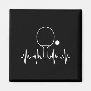 Imã Engraçado Ping Pong Gift Para Homens Mulheres Mesa