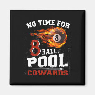 Imã Engraçado Piscina de Bola 8 Billiards Jogador de C