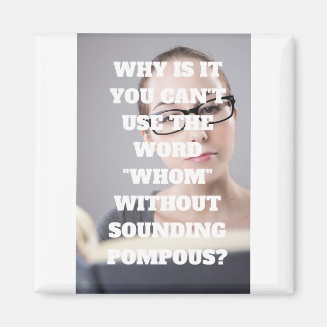 Imã Engraçado Pompous (Frente)