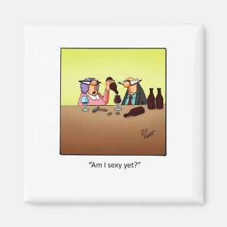 Imã Engraçado presente de vinho!