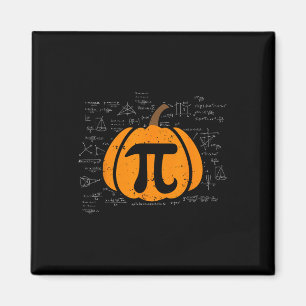Imã Engraçado Pumpkin Pie Math Professora Halloween Th