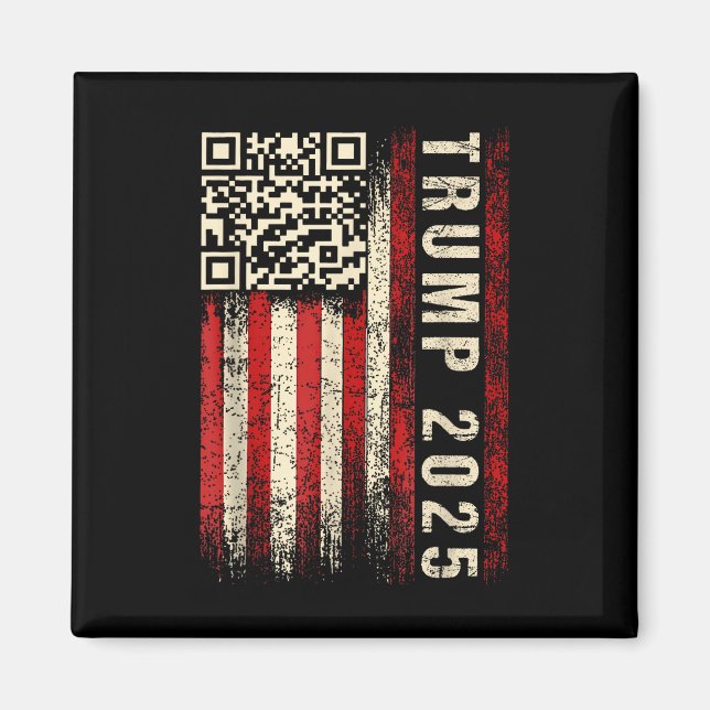 Imã Engraçado Qr Donald Trump Dancing Código 47_45 Víd (Frente)