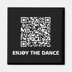 Imã Engraçado Qr Trump Dancing Interative Code