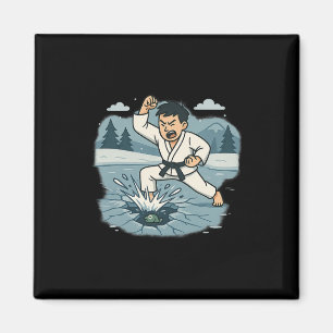 Imã Engraçado Quebrar O Humor De Artes Marciais Do Ice