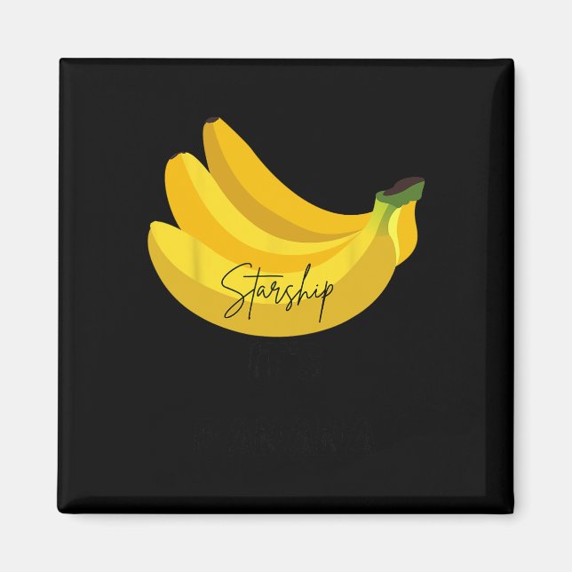 Imã Engraçado Quote Banana (Frente)