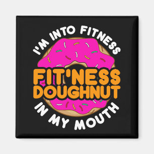 Imã Engraçado Rosquinha de donut "Estou na Malhação"