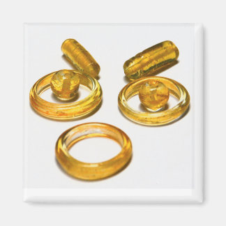 Imã Engraçado Rosto Magnet