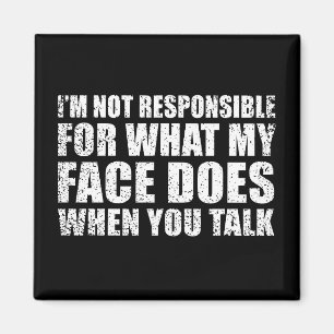 Imã Engraçado sarcástico cita humor sarcasmo introvert