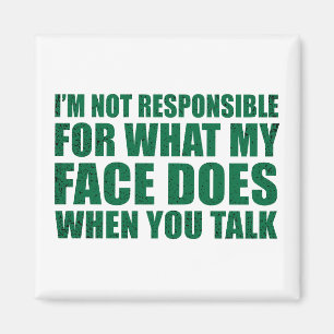 Imã Engraçado sarcástico cita humor sarcasmo introvert