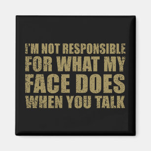 Imã Engraçado sarcástico cita humor sarcasmo introvert